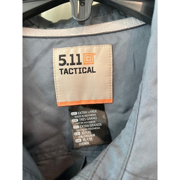 5.11 Tactical size XL gray men’s shirt - Picture 2 of 3